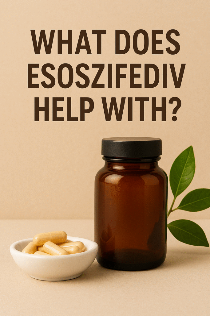 What does esoszifediv help with